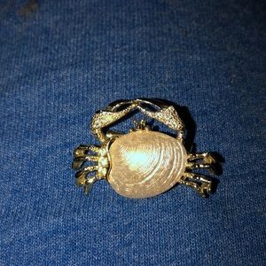 Vintage Crab Pin  1” x 1”by Mercari